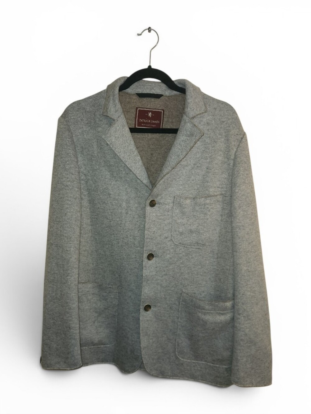 Patrick James☆ Wool Blend Sport Coat Unstructured Blazer